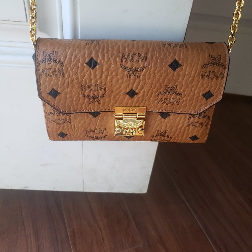 Authentic MCM crossbody bag